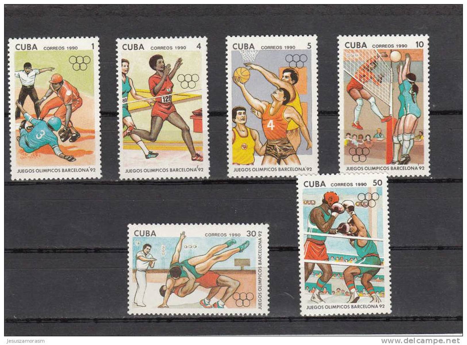 Cuba Nº 3008 Al 3013 - Unused Stamps