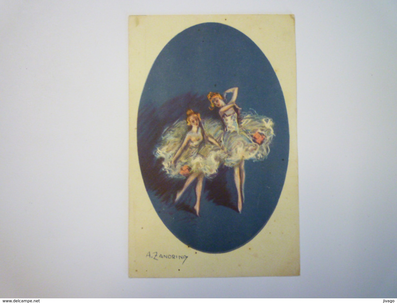 A. ZANDRINO  :  2  BALLERINES   - Zandrino