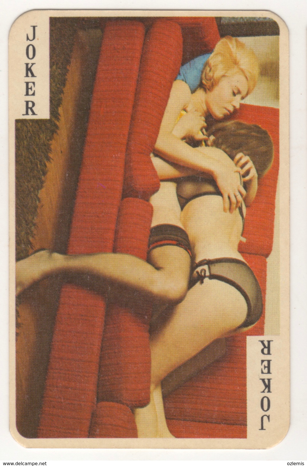 Oral Sex Vintage Playing Cards - Playing Cards (classic) - EROTIC ( Porno , Pornographique , Hard XXX )  vintage single swap/playing card (1. pcs.)