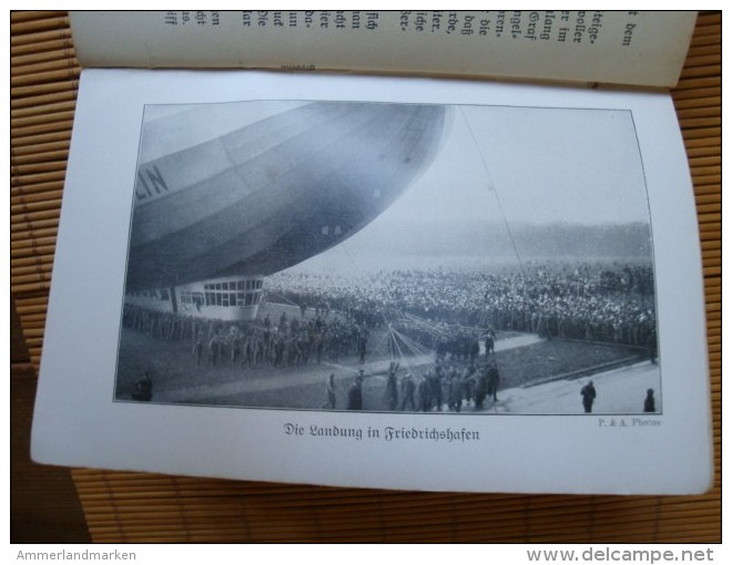 Zeppelin, Die Zeppelin-Fahrt, im Luftschiff nach Amerika und zurück, Ullstein Verlag Berlin, von W. Klessel + W. Schulze
