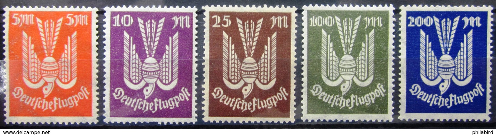 ALLEMAGNE EMPIRE                 PA 15/19                              NEUF** - Poste Aérienne & Zeppelin