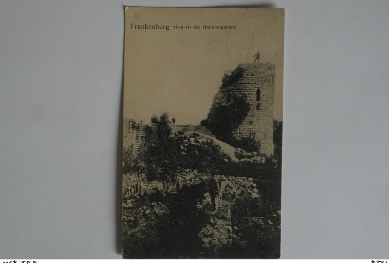 Cpa Frankenburg Vis A Vis Der Hohkonigsburg 1914 - TOM01 - Bad Frankenhausen