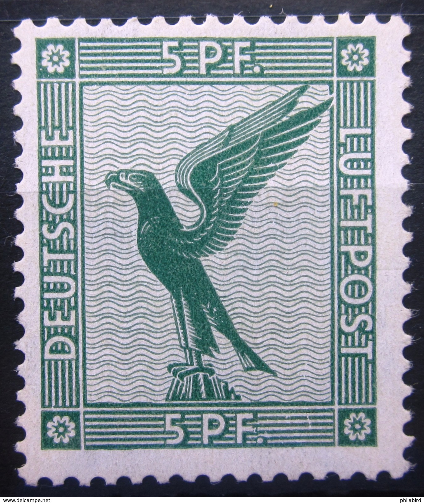 ALLEMAGNE EMPIRE                 PA 27                             NEUF** - Poste Aérienne & Zeppelin