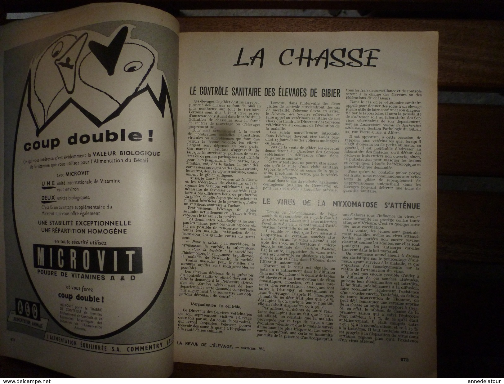 1956 LRDLE La Chasse; Croisement Du Zébu Au Maroc;Concours Des Espèces Chevalines;Aviculture En Belgique;etc - Animales