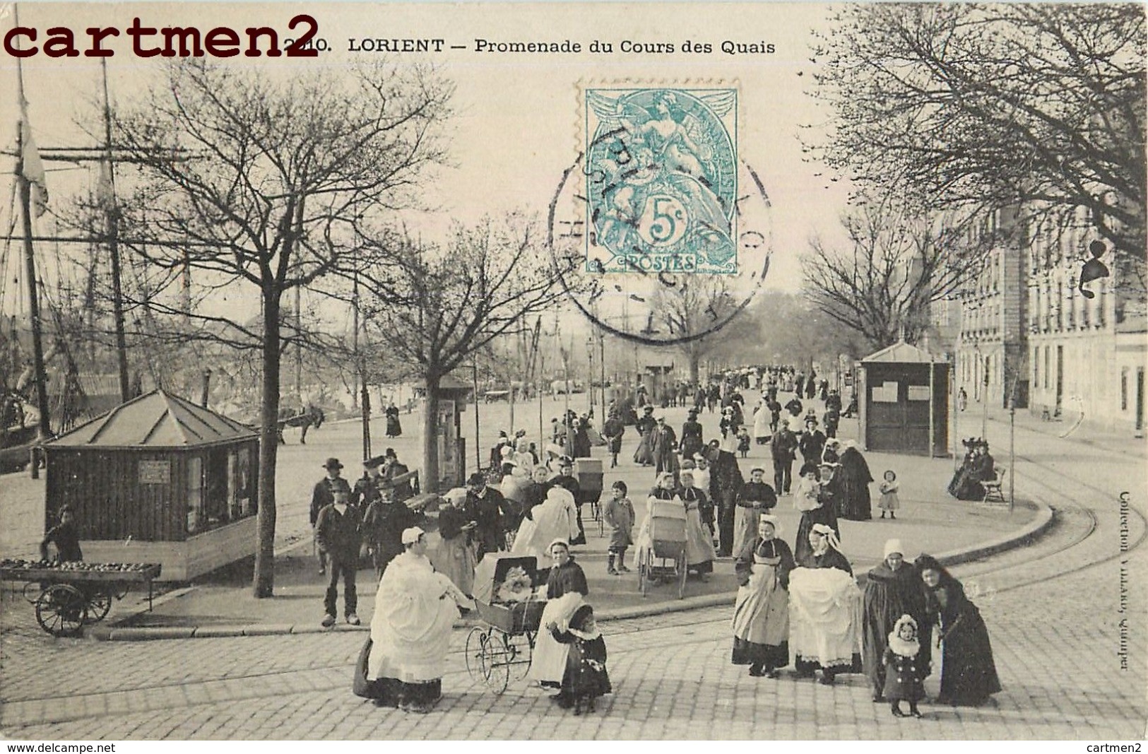 LORIENT PROMENADE DU COURS DES QUAIS 56 - Lorient