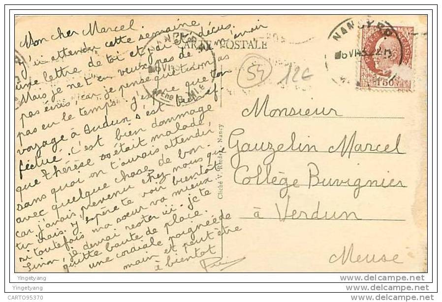 54.NANCY.MAISON DES APPRENTIS.ANNEE 1934.UN DORTOIR - Nancy