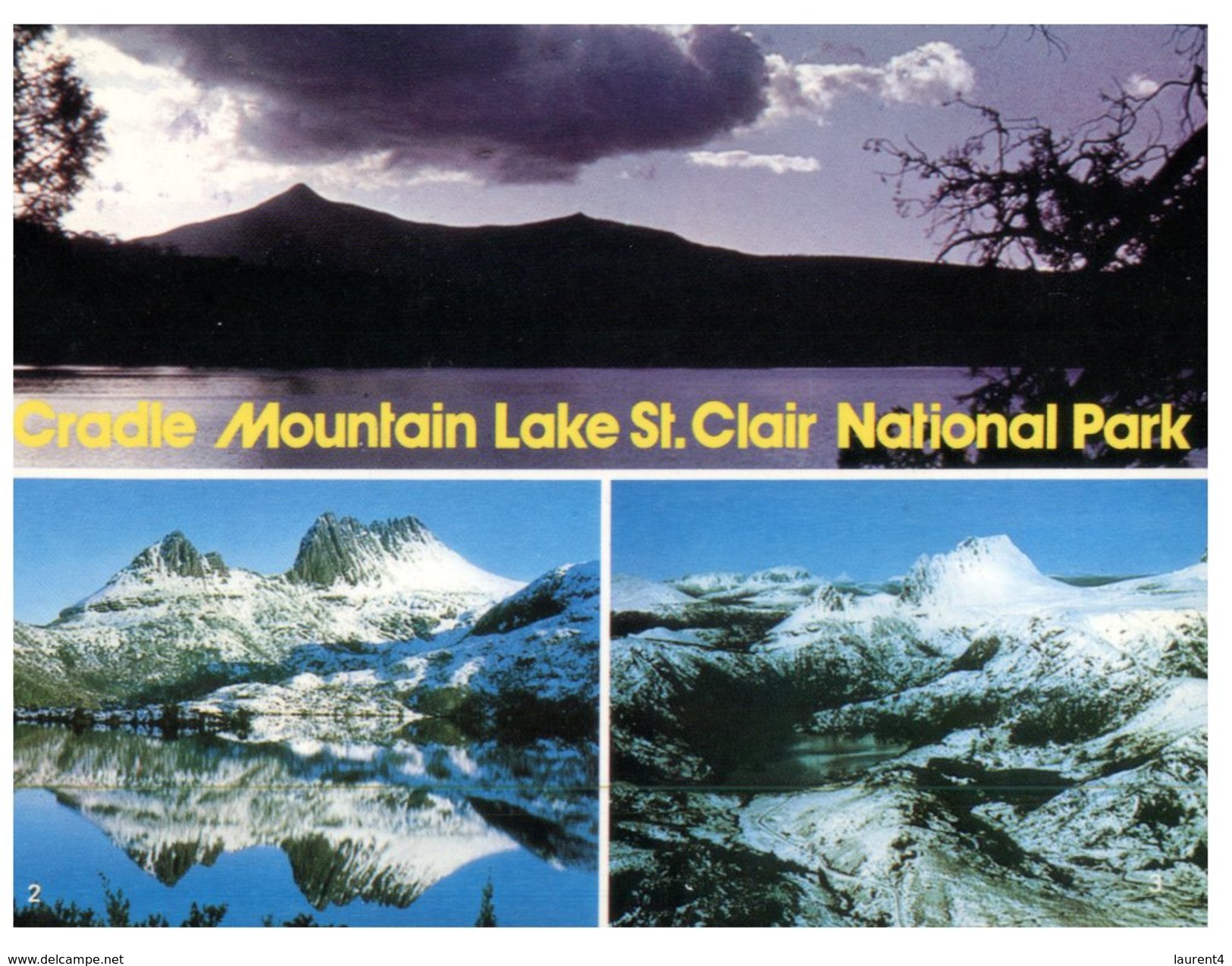 (676) Australia - (with Stamp) TAS - Craddle Mountains Lake St Clair - Wilderness