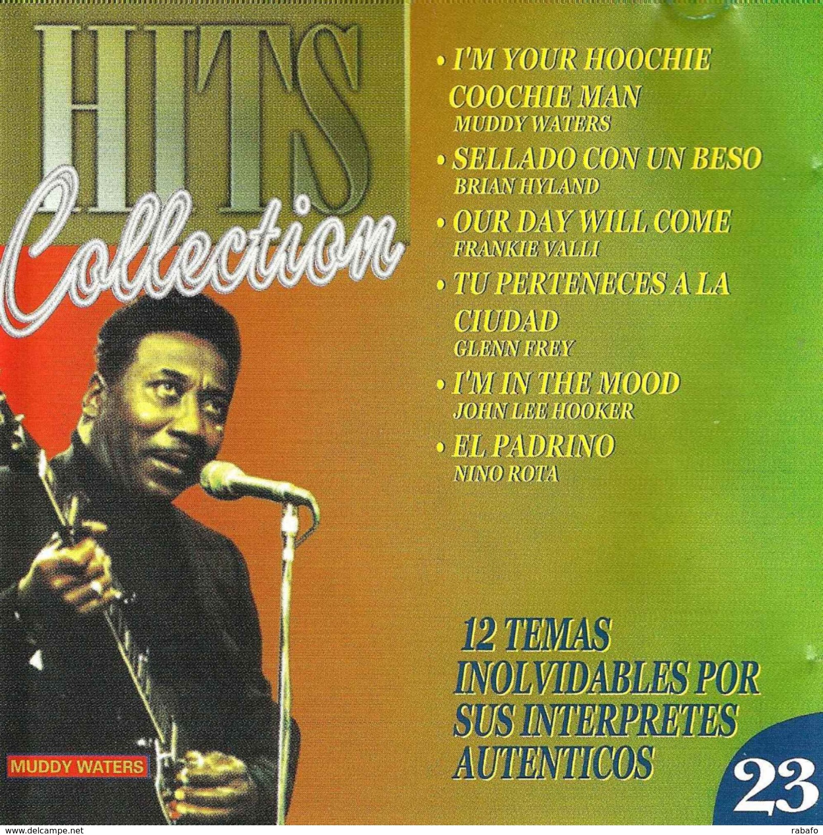 CD Argentino De Artistas Varios Hits Collection Nº 23 Año 1998 - Sonstige & Ohne Zuordnung