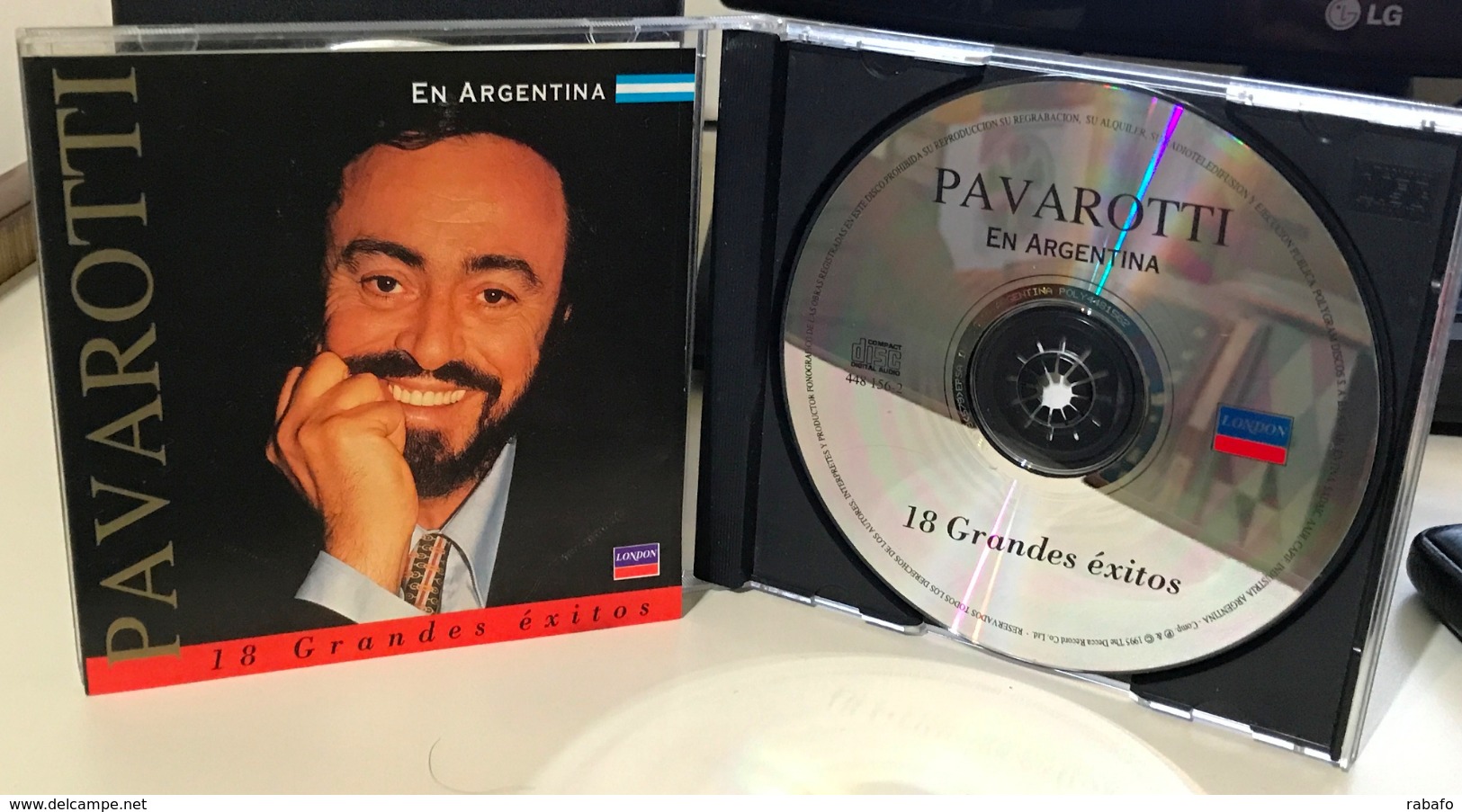 CD Argentino Recopilatorio De Luciano Pavarotti Año 1999 - Klassik