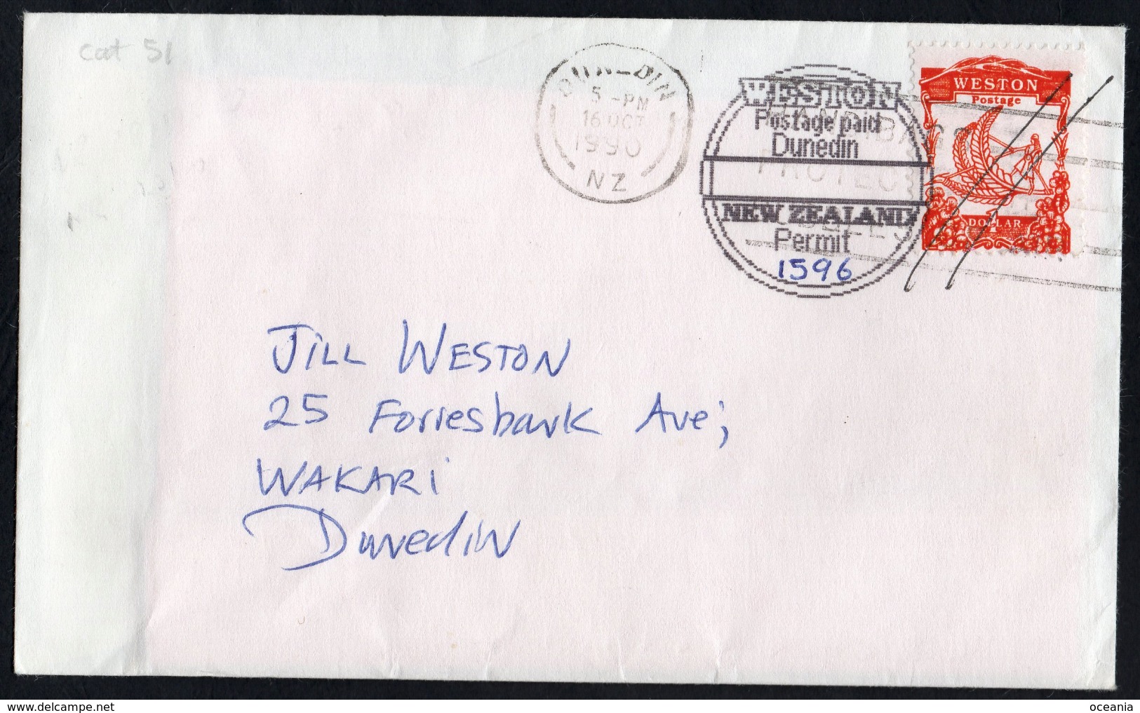 Orange WineBird On Duel Dated Postal Cover. - Other & Unclassified