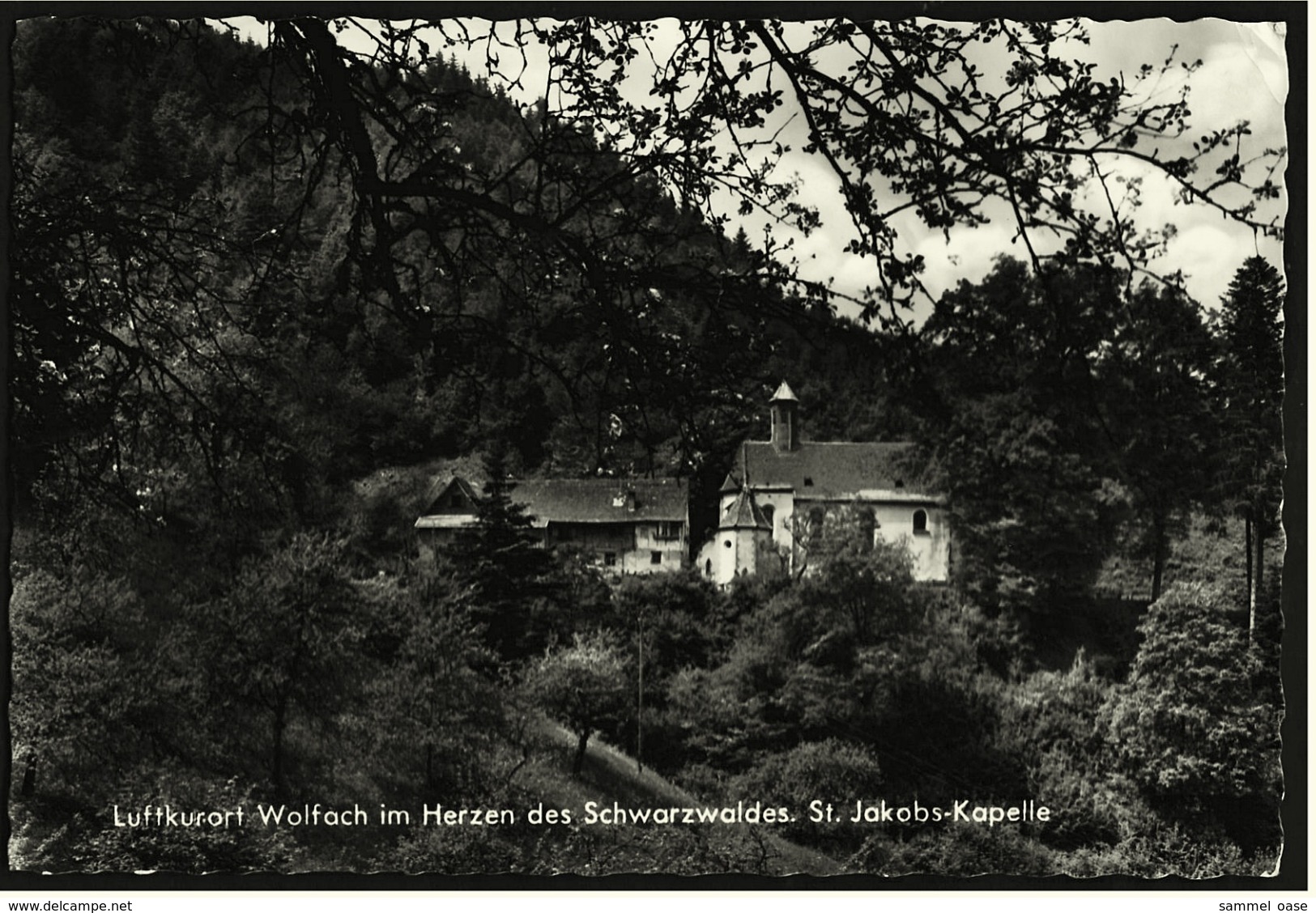 Wolfach  -  St. Jakobs-Kapelle  -   Ansichtskarte Ca.1961    (7252) - Wolfach