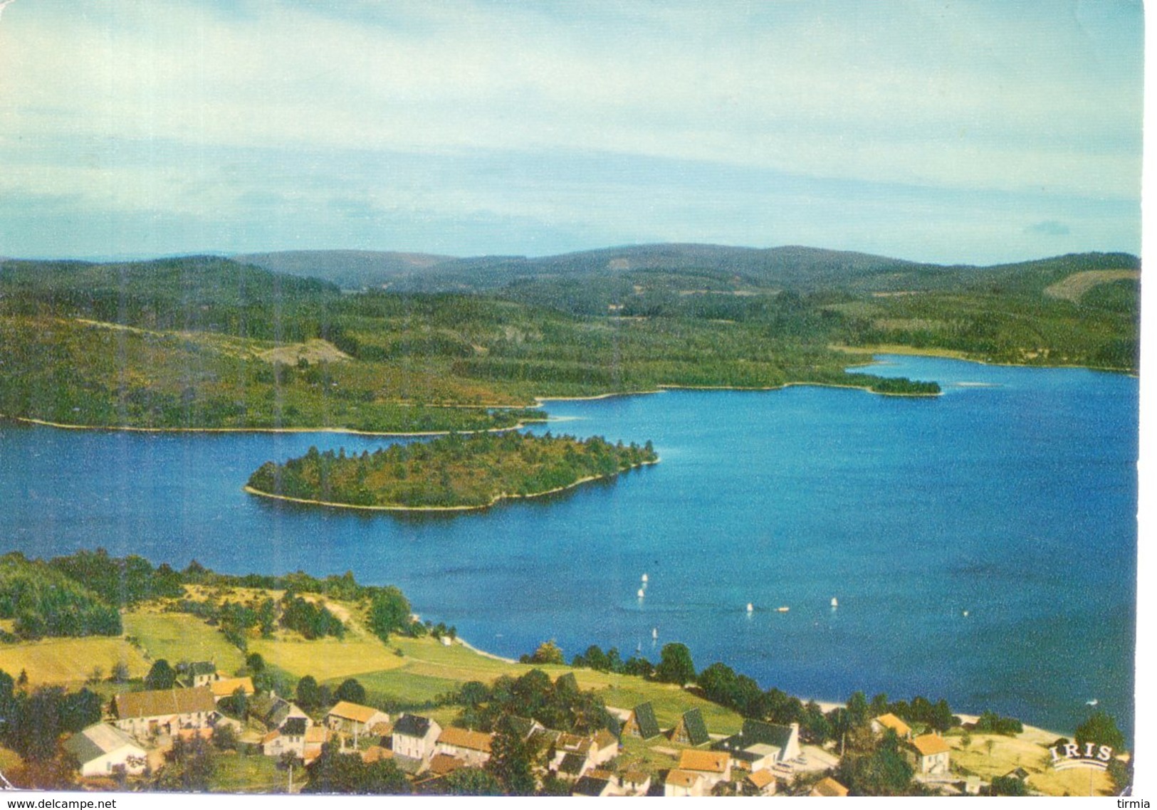 Le Lac  De Vassieviere - Vue Générale Aérienne - Le Limousin Touristique -  - 1976 - Royere