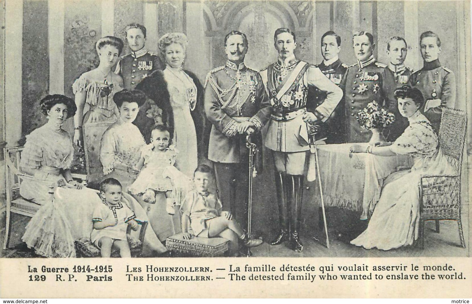 LES HOHENZOLLERN - Famille Détestée Qui Voulait Asservir Le Monde. - Familles Royales