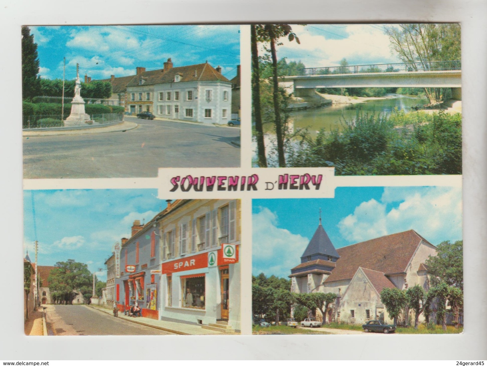 CPM HERY (Yonne) - Souvenir De....4 Vues - Hery