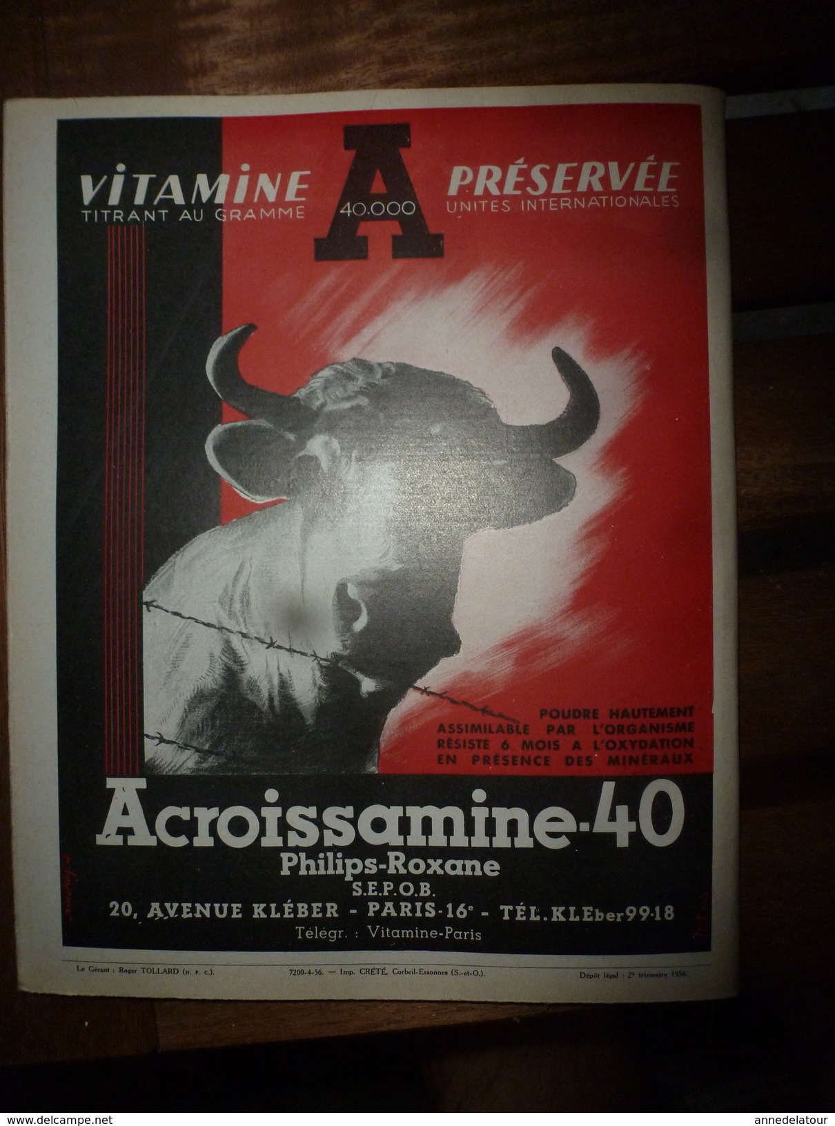 1956 LRDLE  :(La Revue De L'Elevage)  N° Spécial : L'élevage en SUISSE ;Berne; La Fosse aux Ours; Le mulet;etc