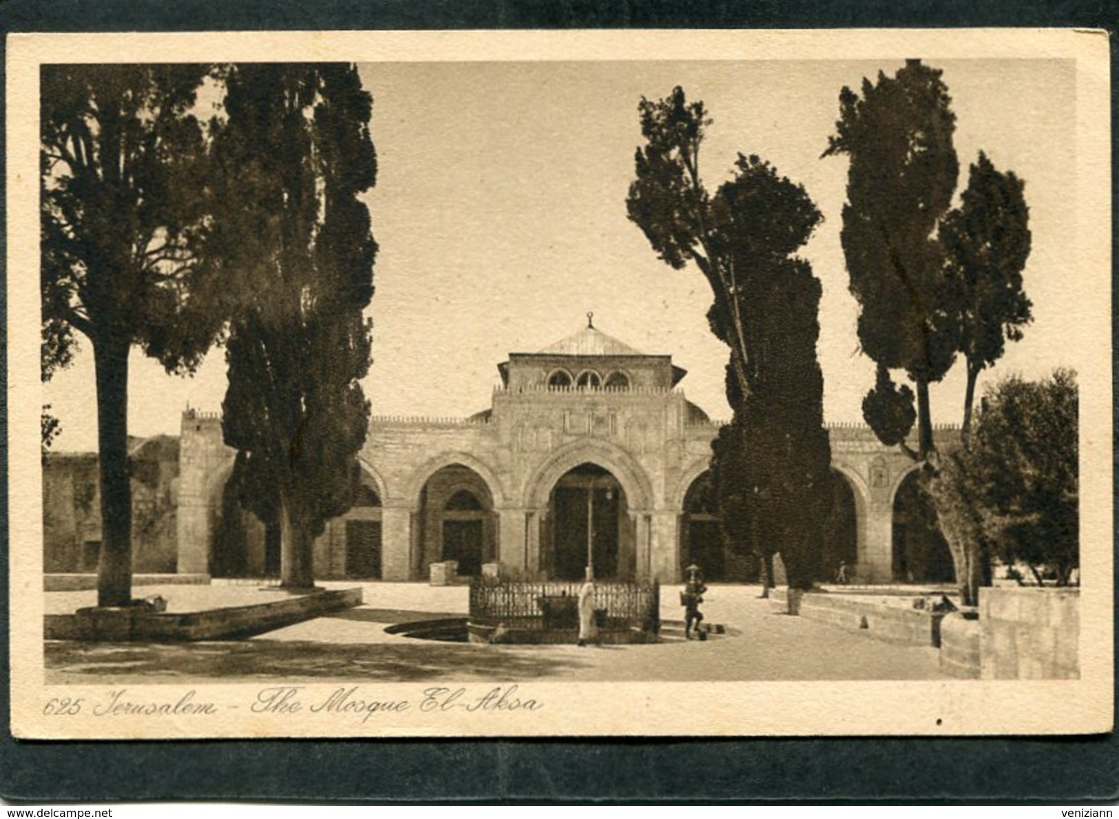 CPA - JERUSALEM - The Mosque El Aksa - Israel