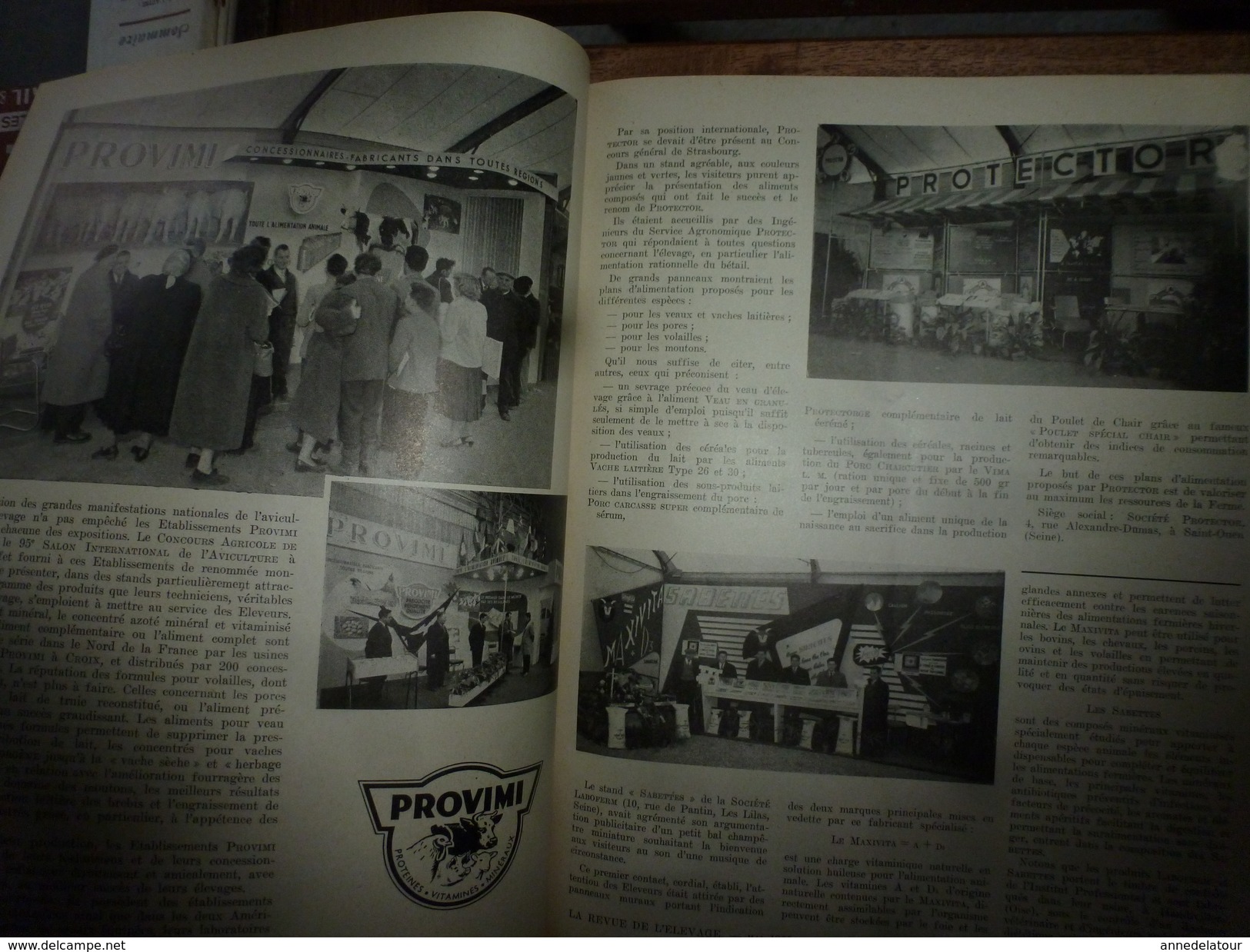 1958 LRDLE  : Salon De L'agriculture à STRASBOURG; Assolement Fourrager ; Les Conseils ; Etc - Animals