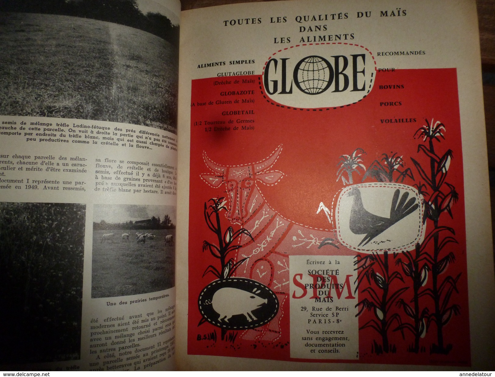 1957 LRDLE  : Dans Une Ferme De Saône Et Loire; Testage En Jura; Des Lorgnons Pour Les Poules; Etc - Animales