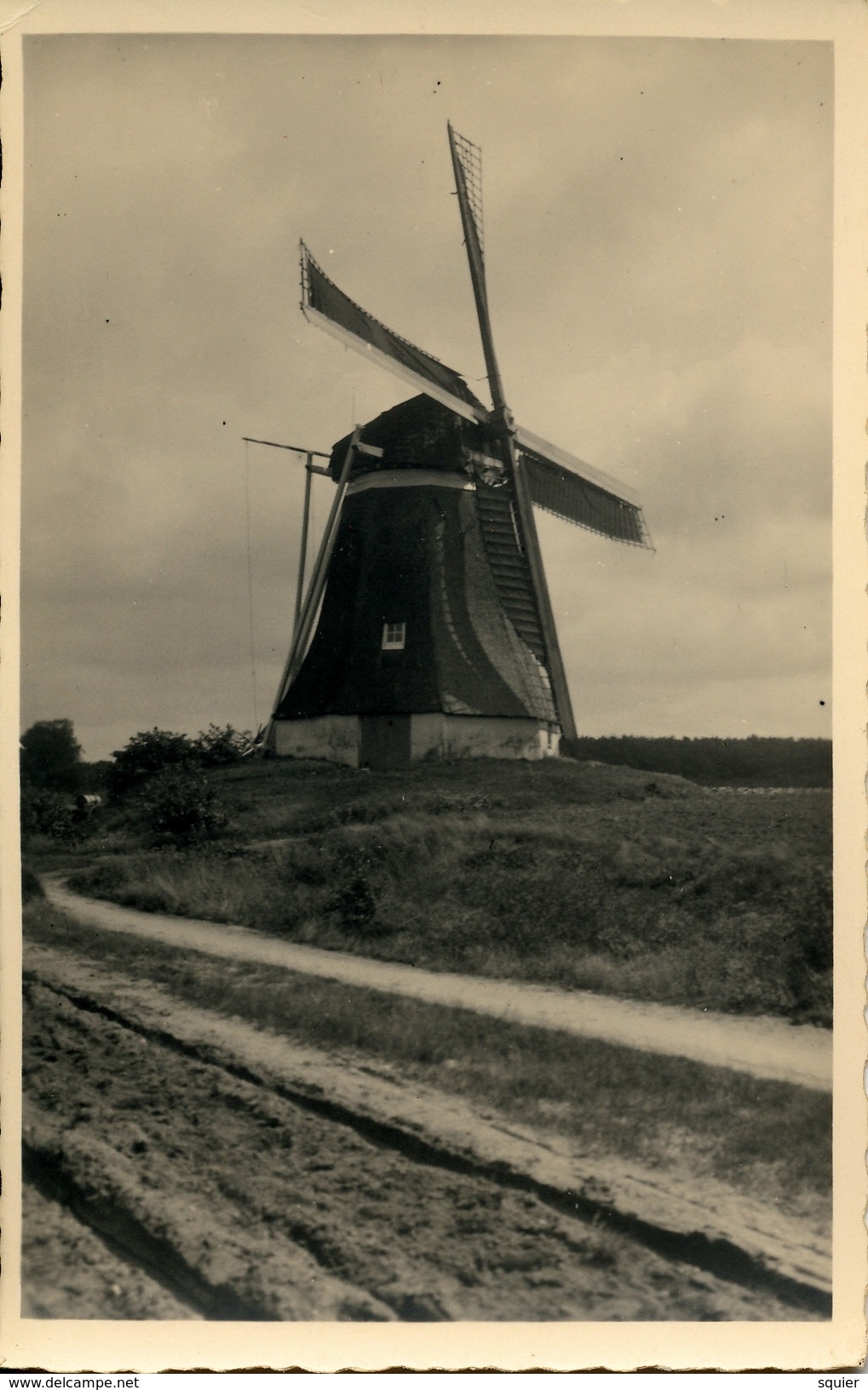 Korenmolen, Hellendoorn,  Foto Ir.W.Voerman, Real Photo - Hellendoorn