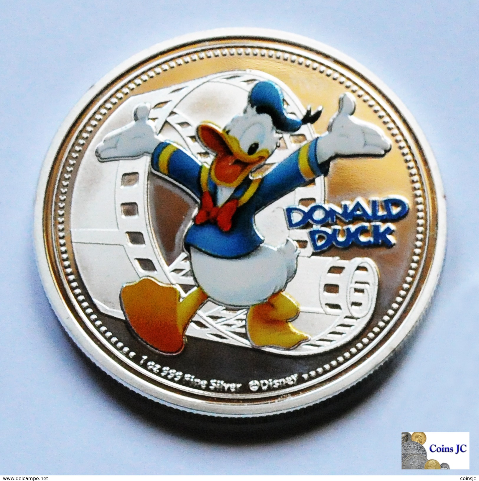 New Zealand - 2015 - " Donald Duck " - Plated - No Silver - Nueva Zelanda