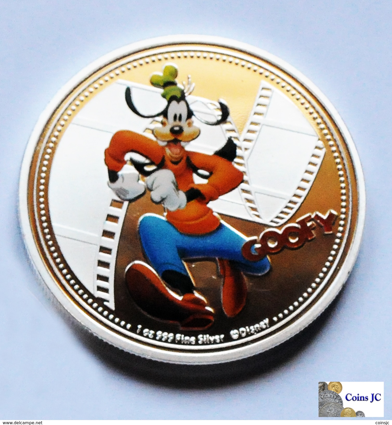 New Zealand - 2015 - " Goofy " - Plated - No Silver - Nouvelle-Zélande