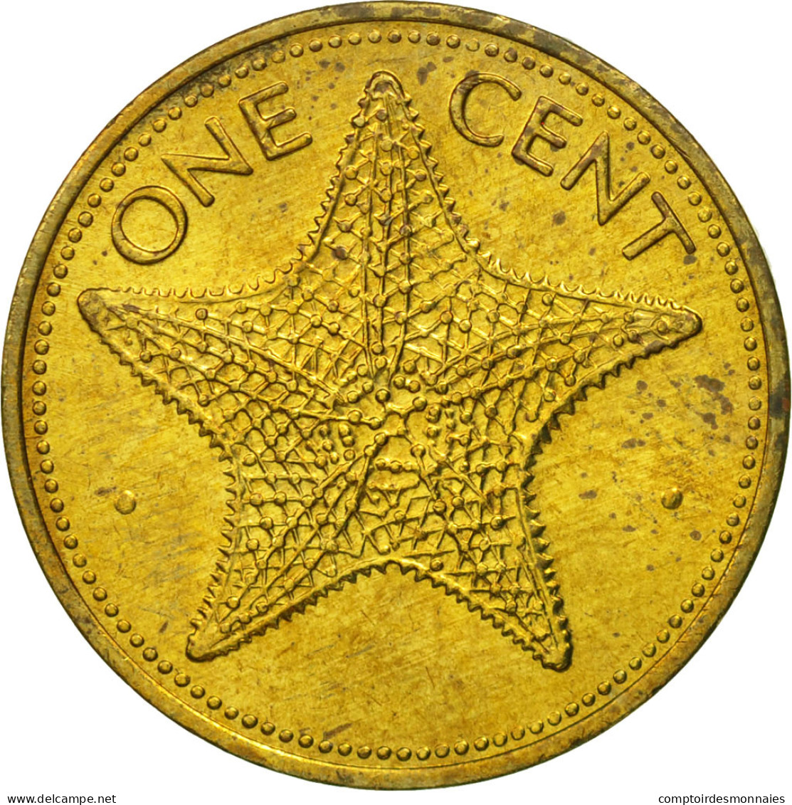 Monnaie, Bahamas, Elizabeth II, Cent, 1984, Franklin Mint, SPL, Laiton, KM:59 - Bahamas