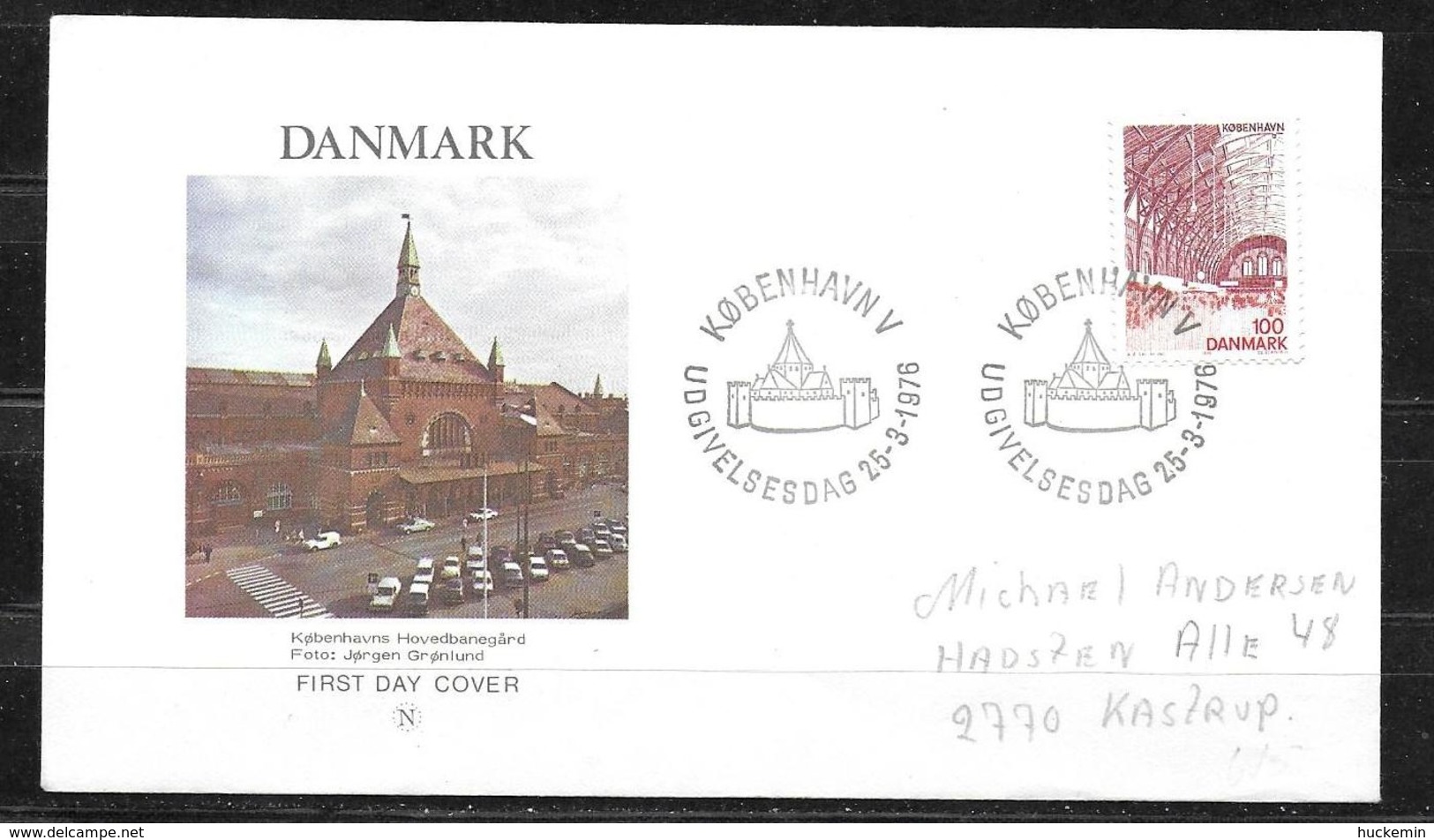 DänemarK  1976 FDC - FDC