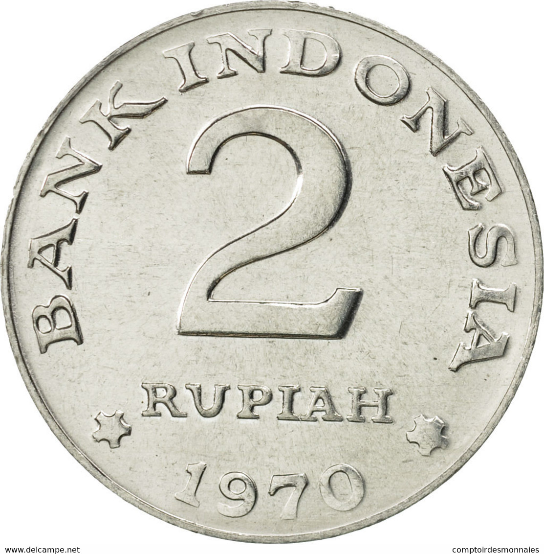 Monnaie, Indonésie, 2 Rupiah, 1970, FDC, Aluminium, KM:21 - Indonesien