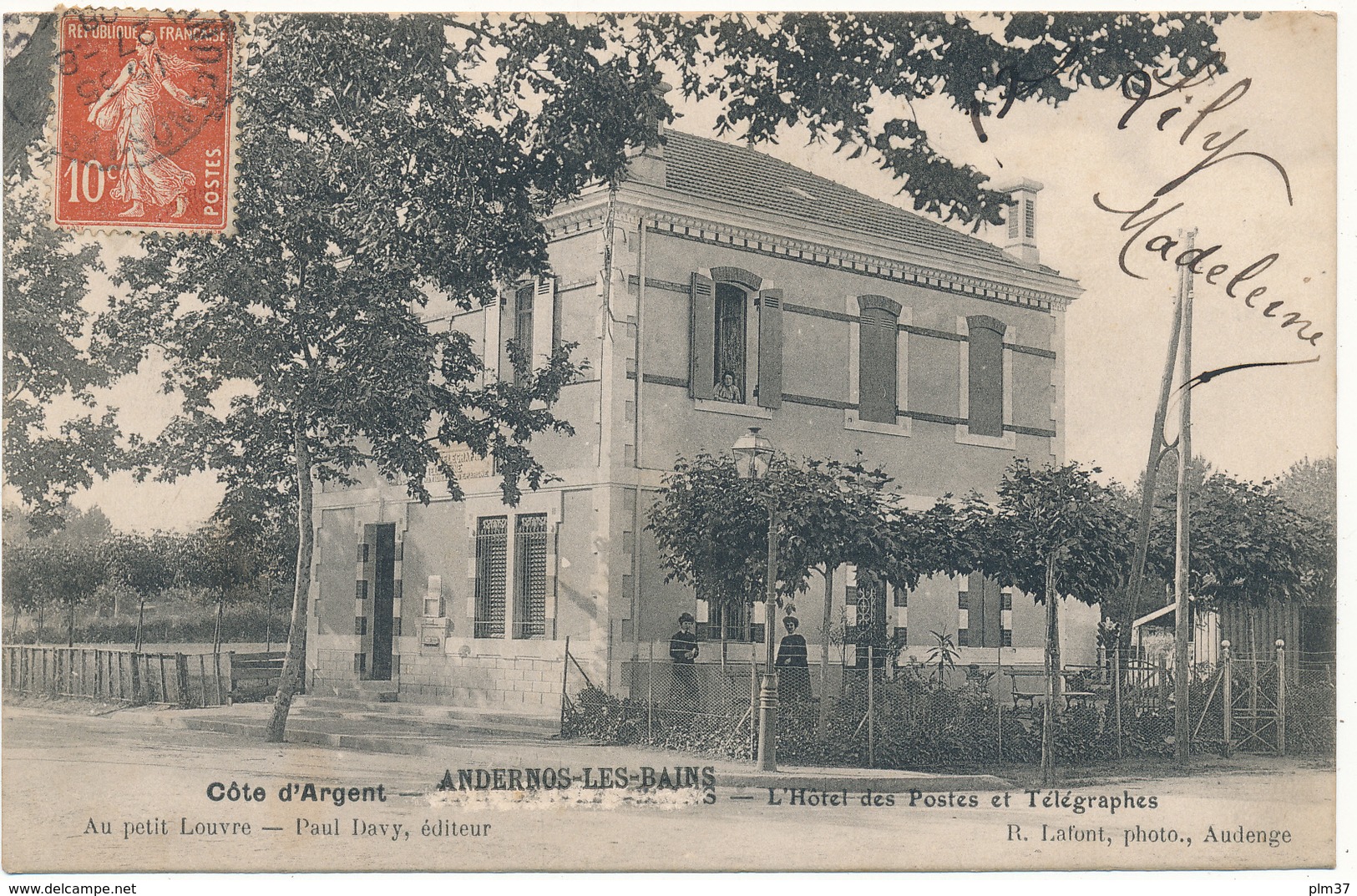 ANDERNOS - L'Hôtel Des Postes Et Télégraphes - Andernos-les-Bains