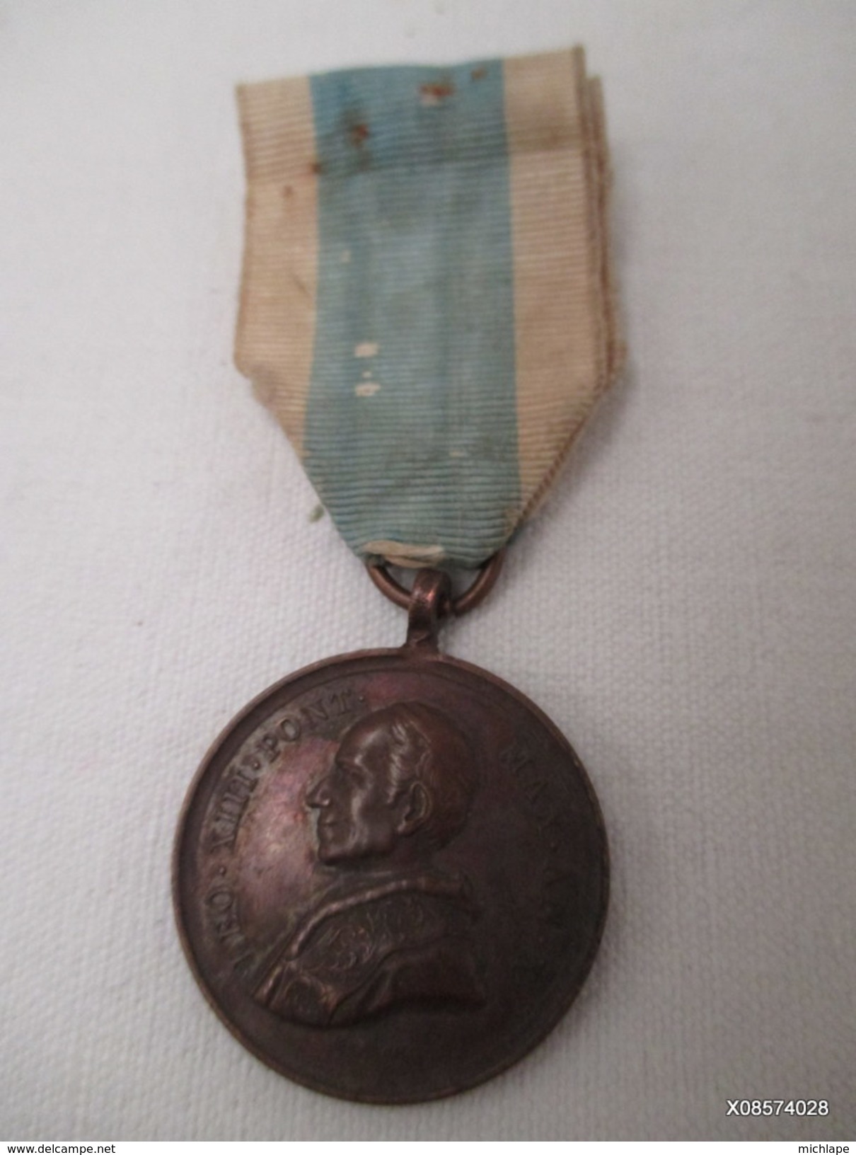 Medaille  Sacerdotale 1888  Avec Ruban - Francia