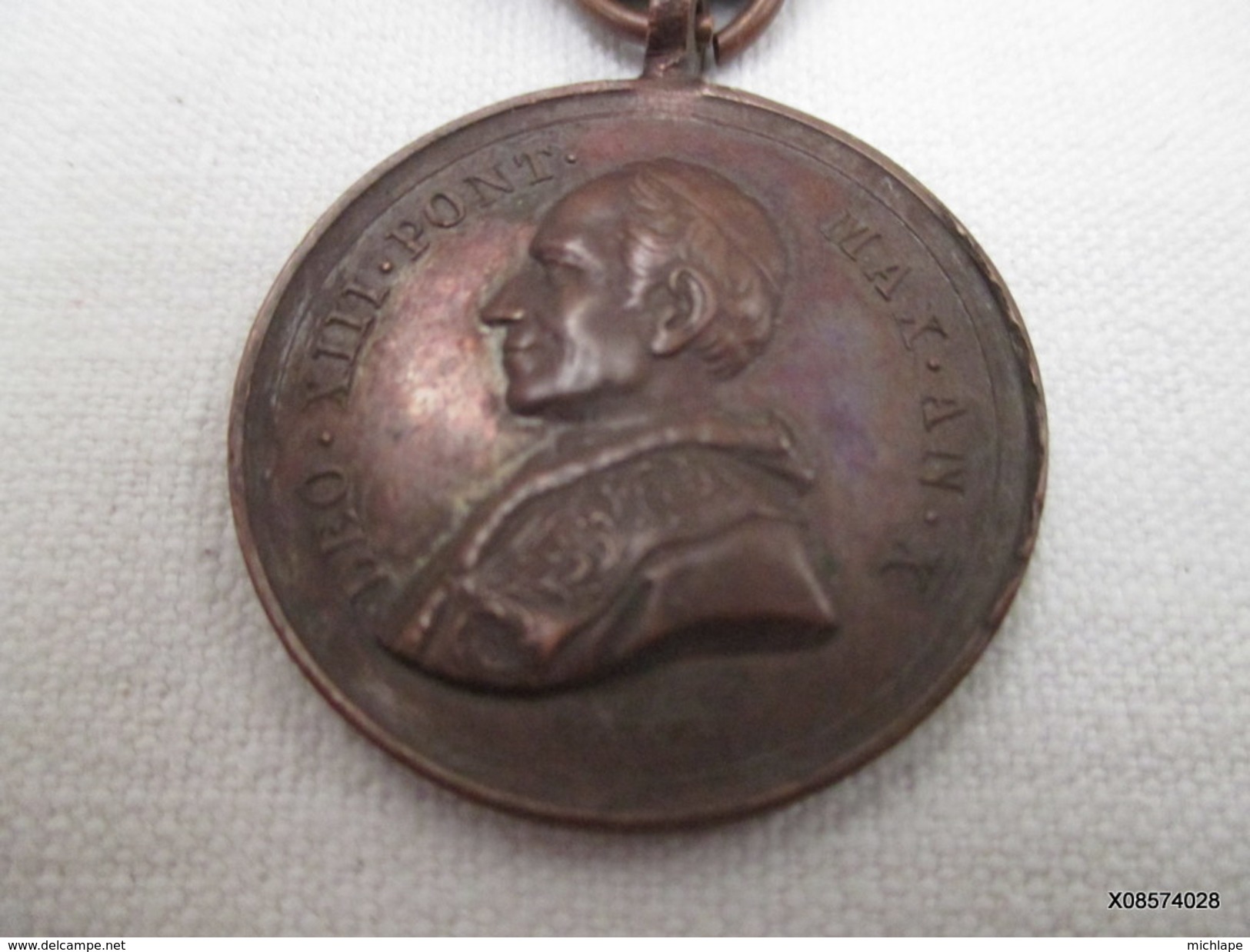 Medaille  Sacerdotale 1888  Avec Ruban - Francia