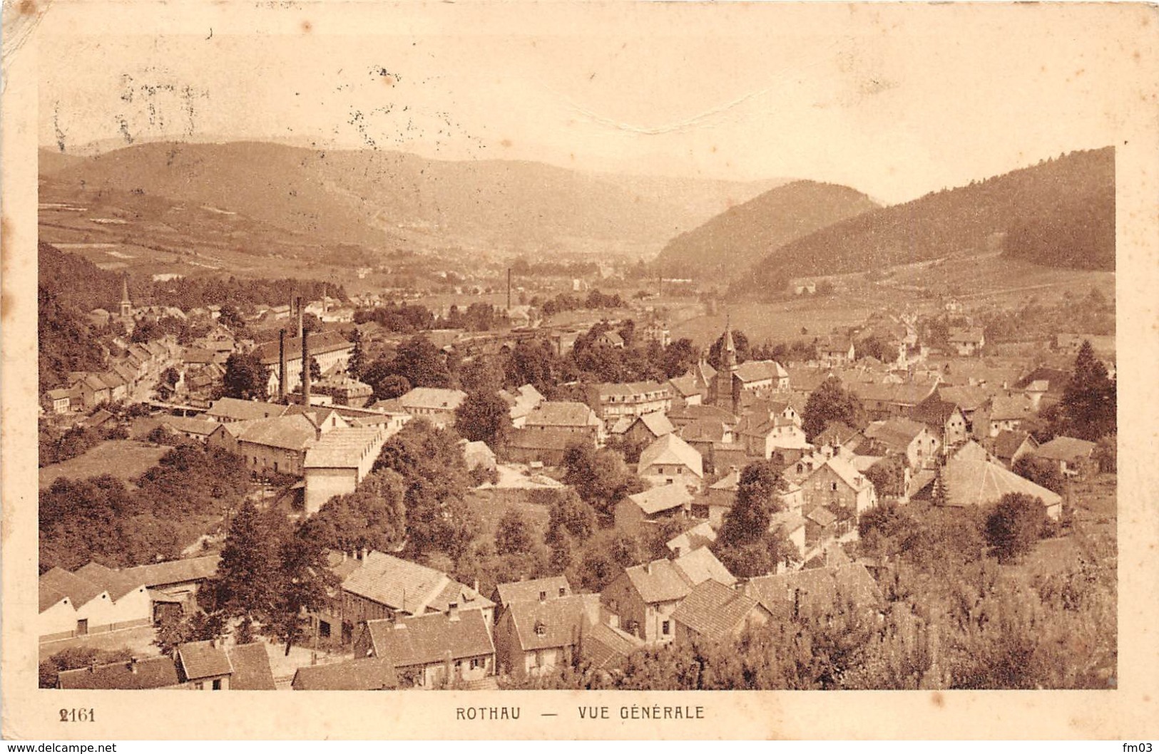 Rothau Canton Schirmeck Braun 2161 - Rothau