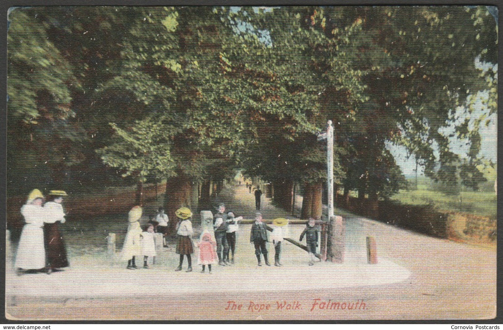 The Rope Walk, Falmouth, Cornwall, C.1905 - Empire Series Postcard - Falmouth