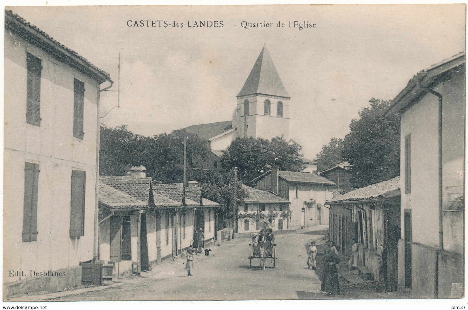 CASTETS DES LANDES - Quartier De L'Eglise - Castets