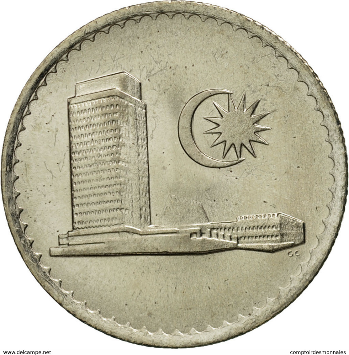 Monnaie, Malaysie, 10 Sen, 1981, Franklin Mint, FDC, Copper-nickel, KM:3 - Malaysie
