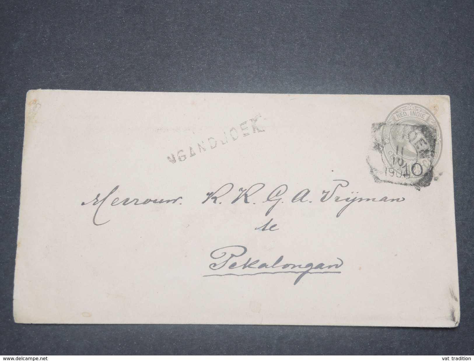 INDES NEERLANDAISES - Entier Postal En 1900 Pour Pekalonga - L 8301 - Indes Néerlandaises