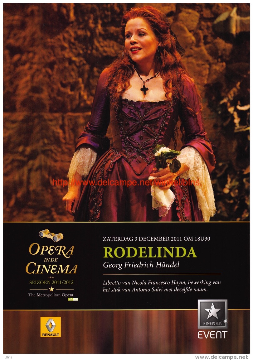 Rodelinda - Georg Friedrich Handel - Renee Fleming - Affiches & Posters