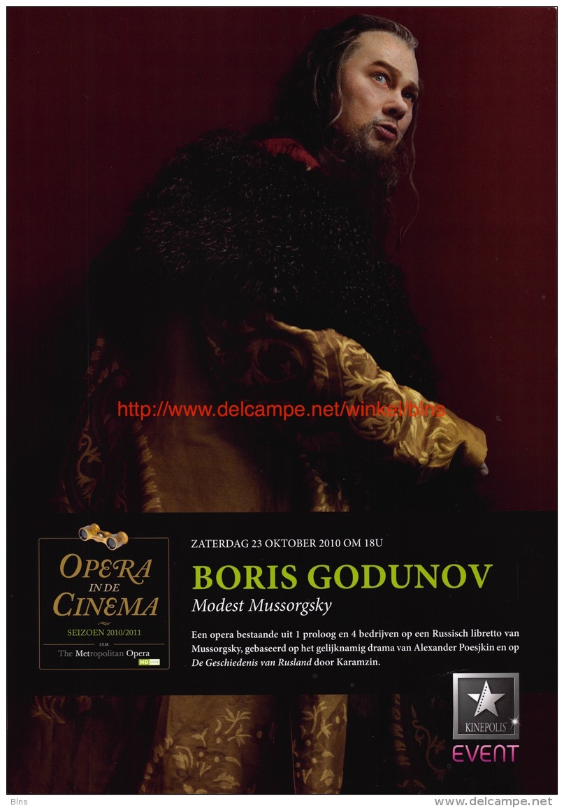 Boris Godunov - Modest Mussorgsky - Plakate & Poster