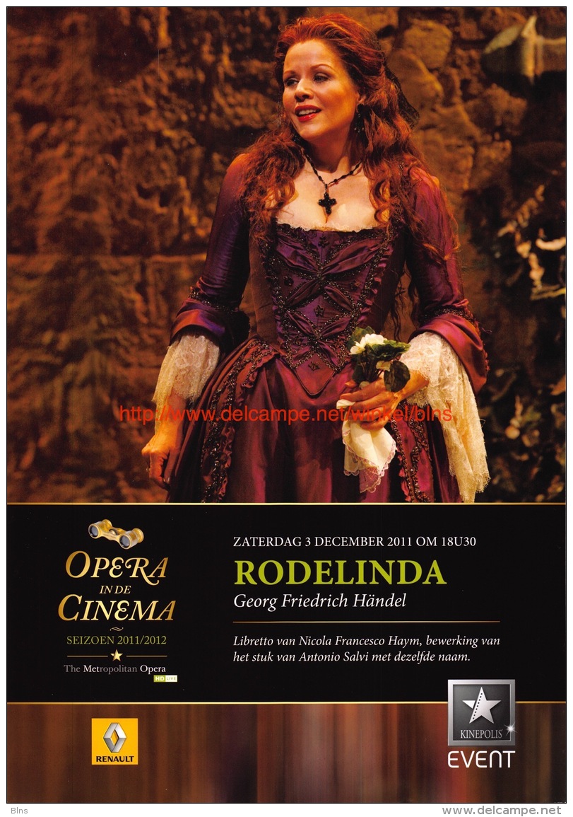 Rodelinda - Georg Friedrich Handel - Renee Fleming - Manifesti & Poster