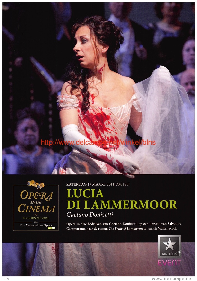 Lucia Di Lammermoor - Gaetano Donizetti - Natalie Dessay - Plakate & Poster