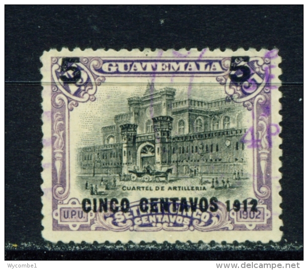 GUATEMALA  -  1912  Surcharge  5c On 75c  Used As Scan - Guatemala