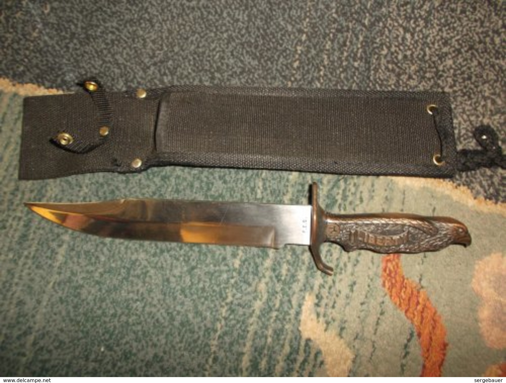 Bowie Knife In Liberty Style - Blankwaffen