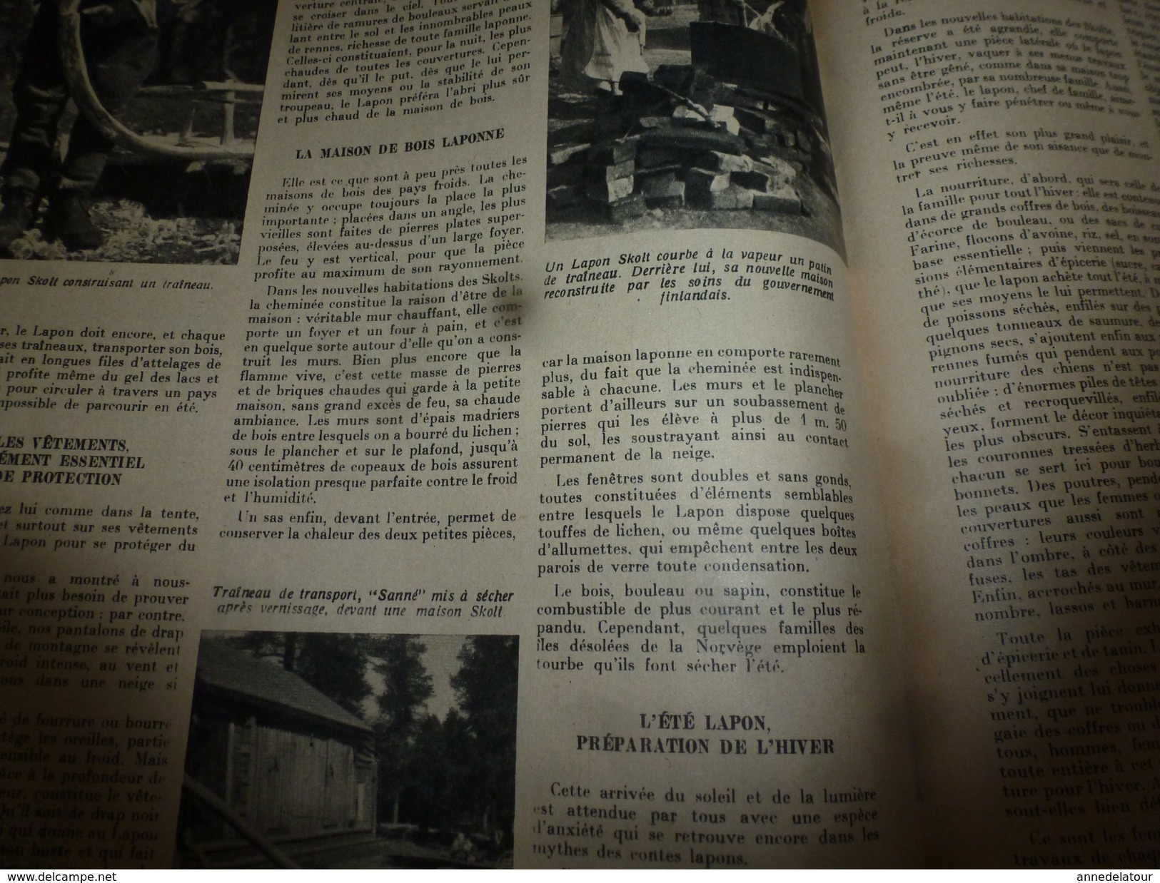1951 SETA  : Le transport en montagne ---> En SUISSE (Engelberg,Gonergrat,Barberine,Säntes,Scheidegg); Laponie; etc