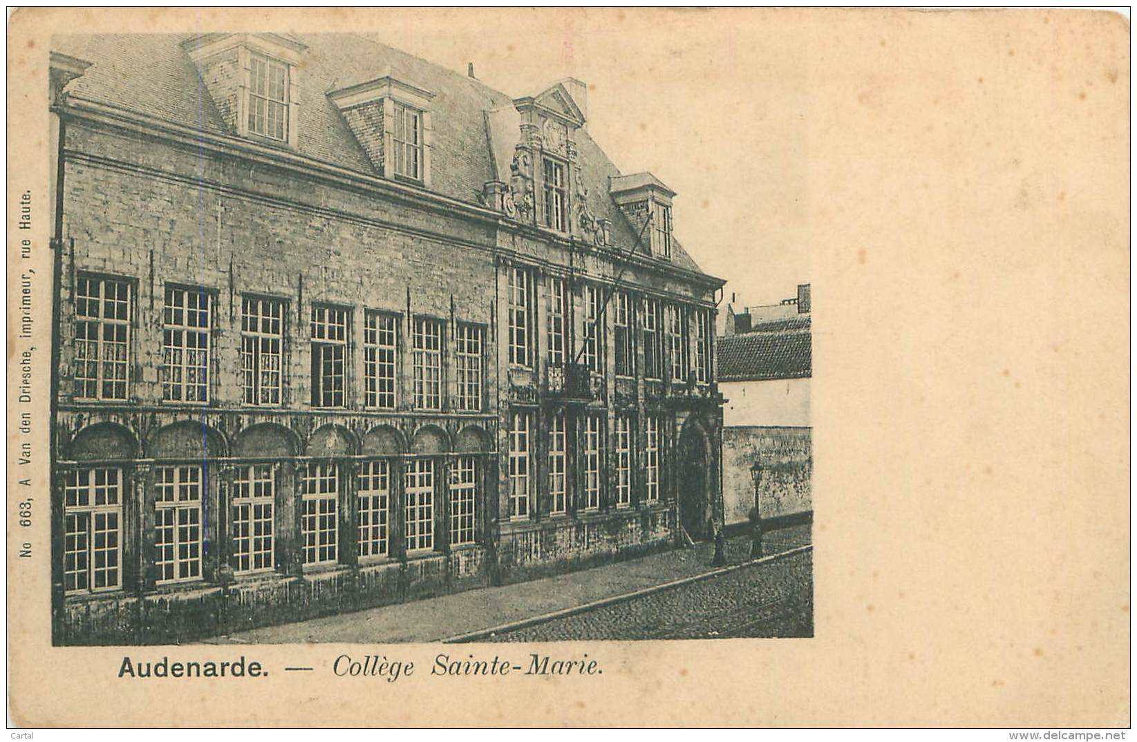 AUDENARDE - Collège Sainte-Marie - Oudenaarde