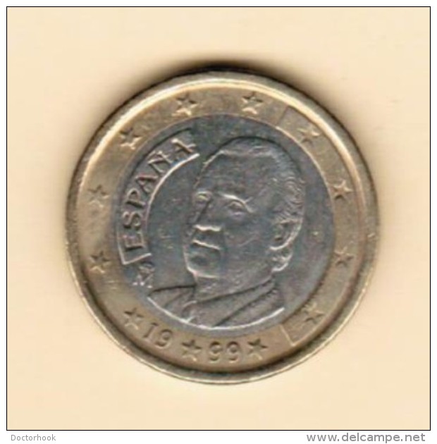 SPAIN  1 EURO 1999 (KM # 1046) - Spagna