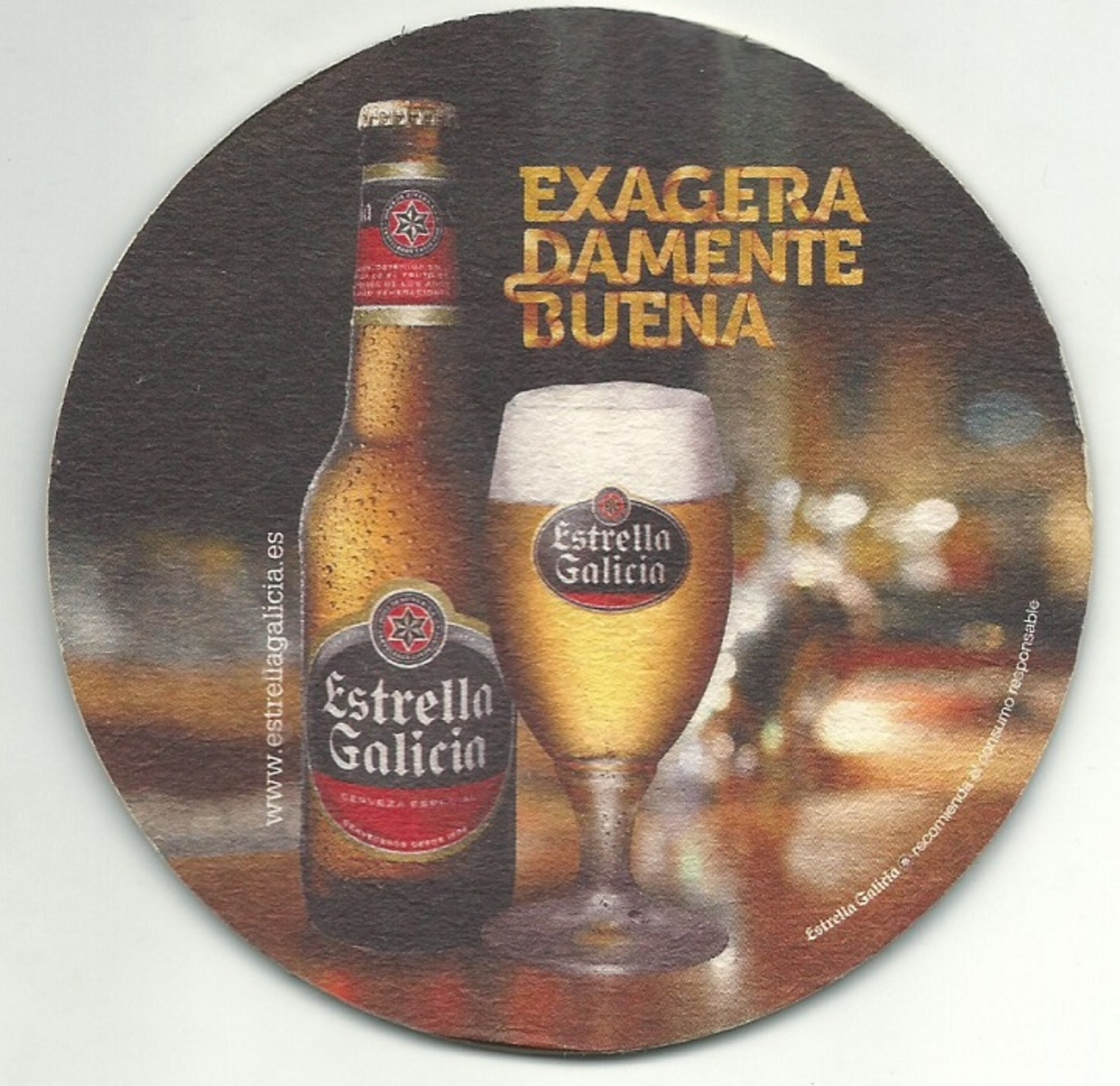 Sous Bock "ESTRELLA GALICIA" - Sous-bocks