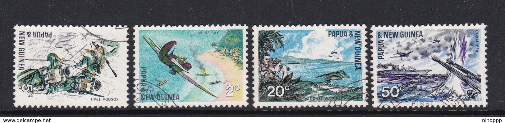 Papua New Guinea SG 117-120 1967 Pacific War Used - Papua New Guinea