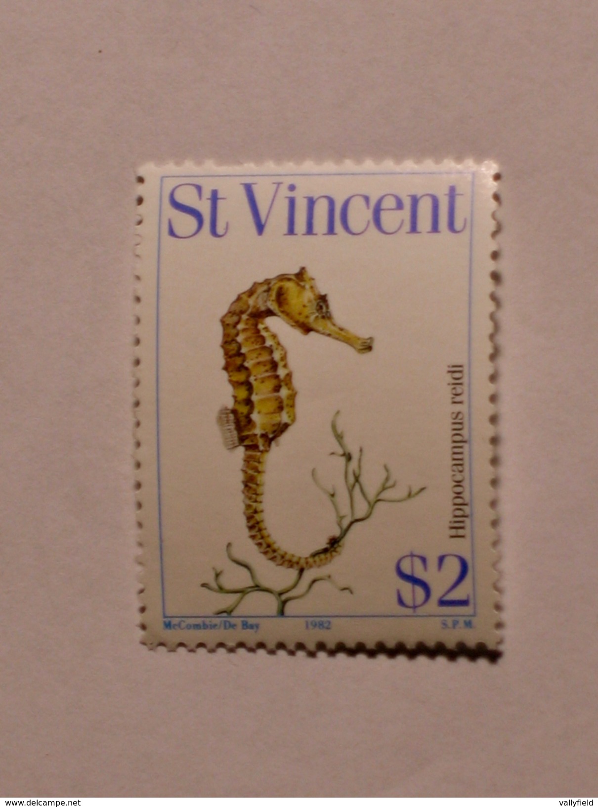 ST-VINCENT  1983   LOT# 8  SEA HORSE - St.Vincent (1979-...)