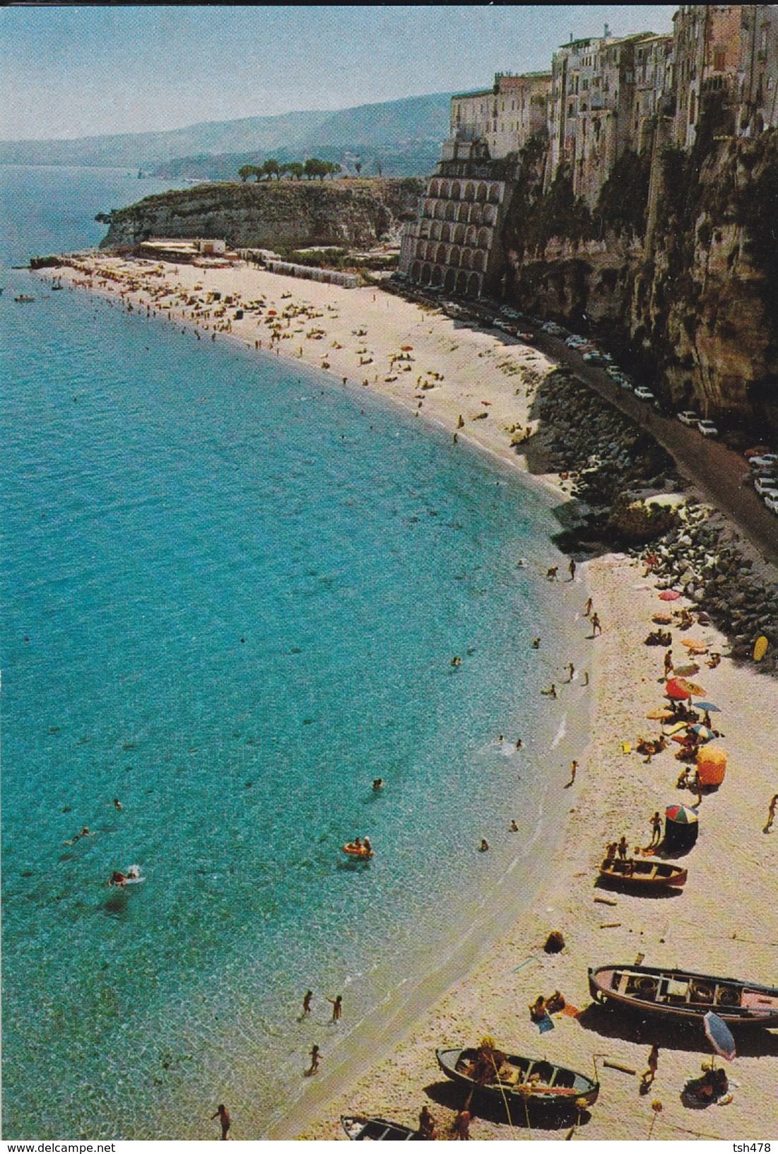 ITALIE---RARE---TROPEA---la Plage--voir 2 Scans - Vibo Valentia