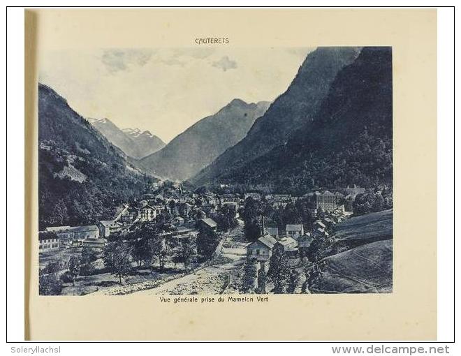 1925 Ca. ALBUM: CAUTERETS. Edition Vignoles Cauterets. 8&ordm; Mayor Apaisado. 18 Fotograf&iacute;as.... - Unclassified